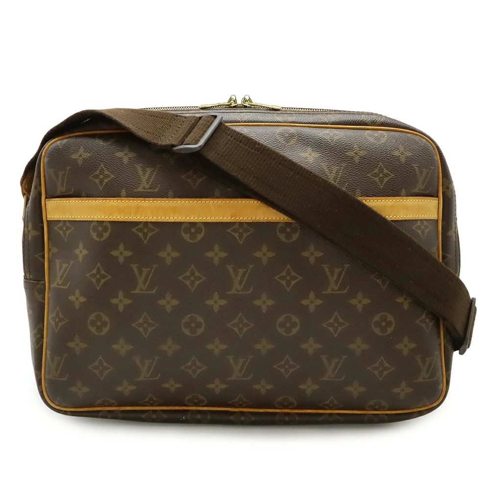 LOUIS VUITTON Monogram Reporter Messenger Crossbody